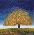 Dreaming Tree Blue by Melissa Graves-Brown